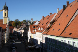 Blick vom historischen Sitzungssaal aus