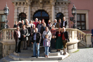 Vor dem historischen Rathaus