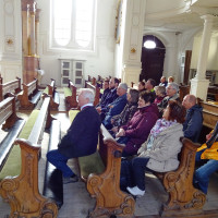 Bei der Führung durch die Stadtpfarrkirche
